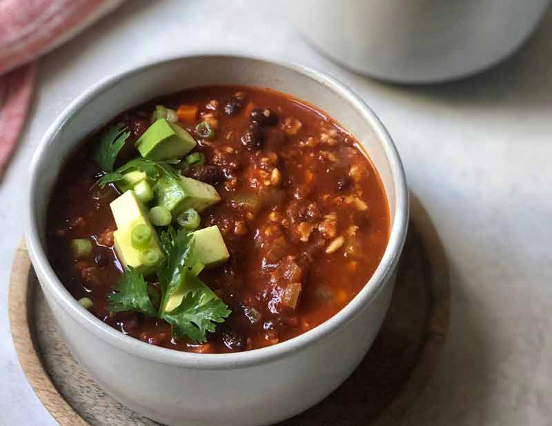 Tex Mex Tempeh Chili