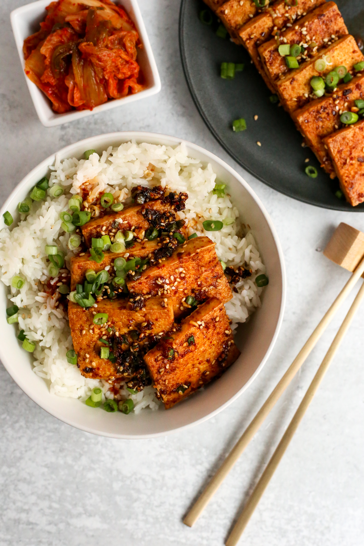 Korean-Style Braised Tofu (Dubu Jorim)-2 TOO NARROW